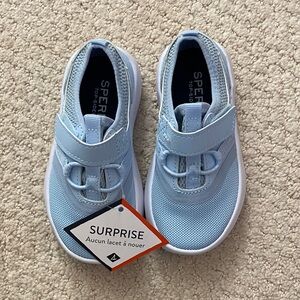 Sperry Kids Light Blue Slip-On Sneakers - 7